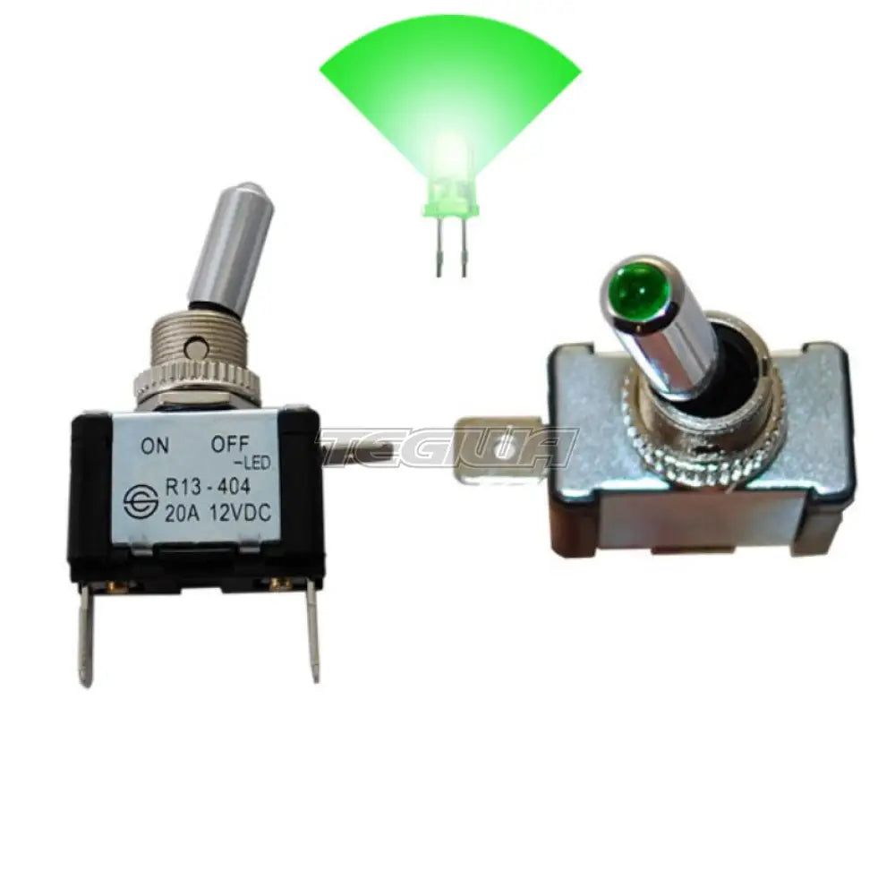 Rrs Luminous 2Pos. Switch 12V 20A Sensors And Connectors