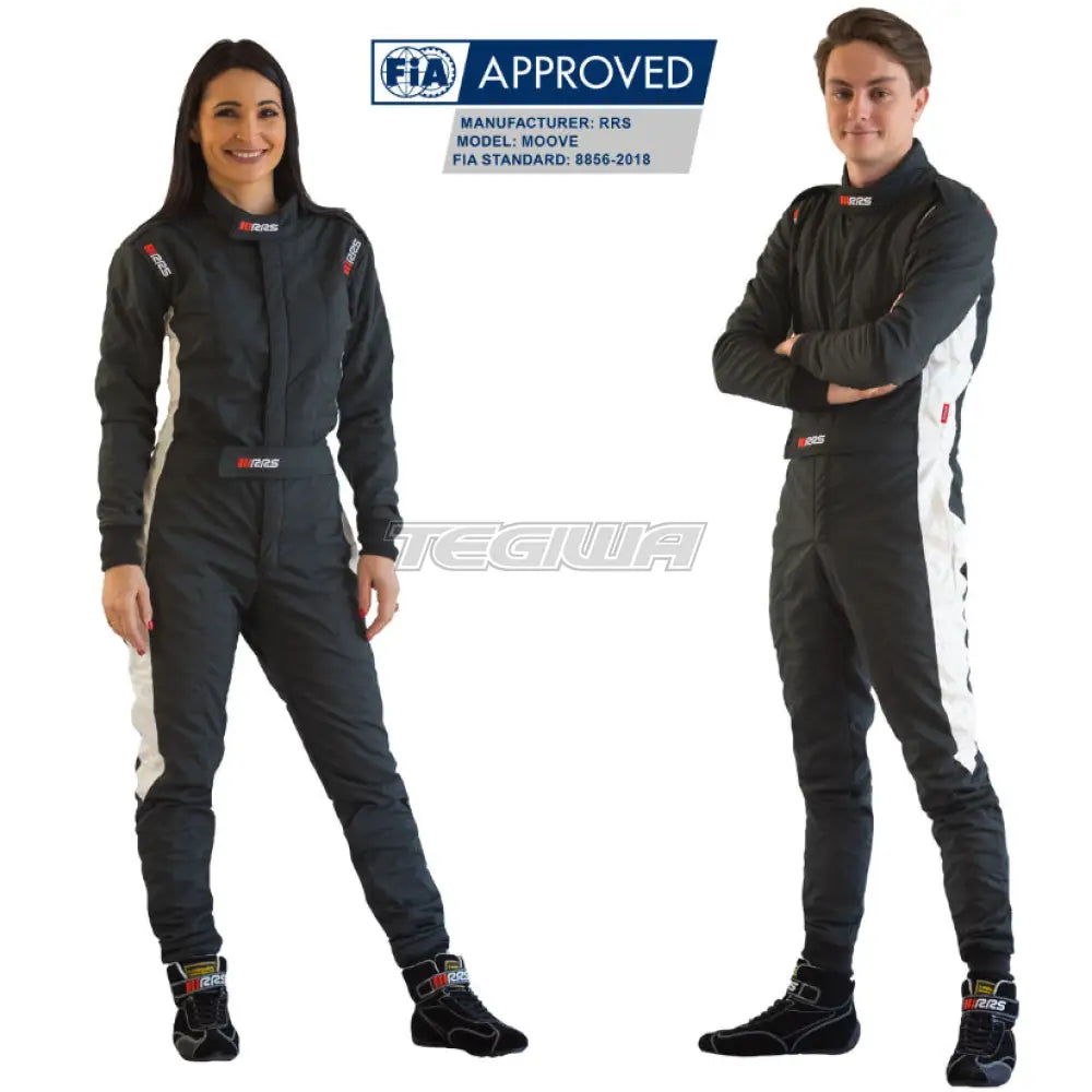 Rrs Moove Race Suit Black - Fia 8856-2018 Suits