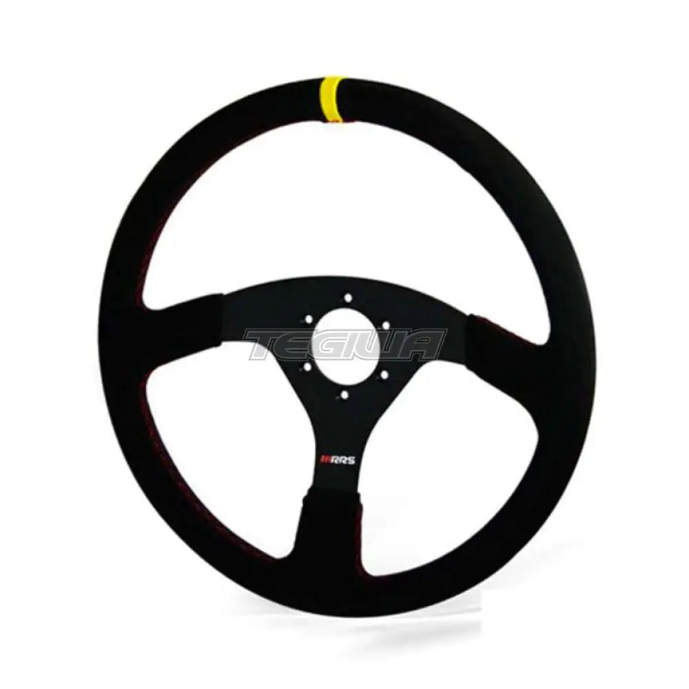 Rrs Off Road Steering Wheel Flat 380Mm Suede Wheels And Accessories