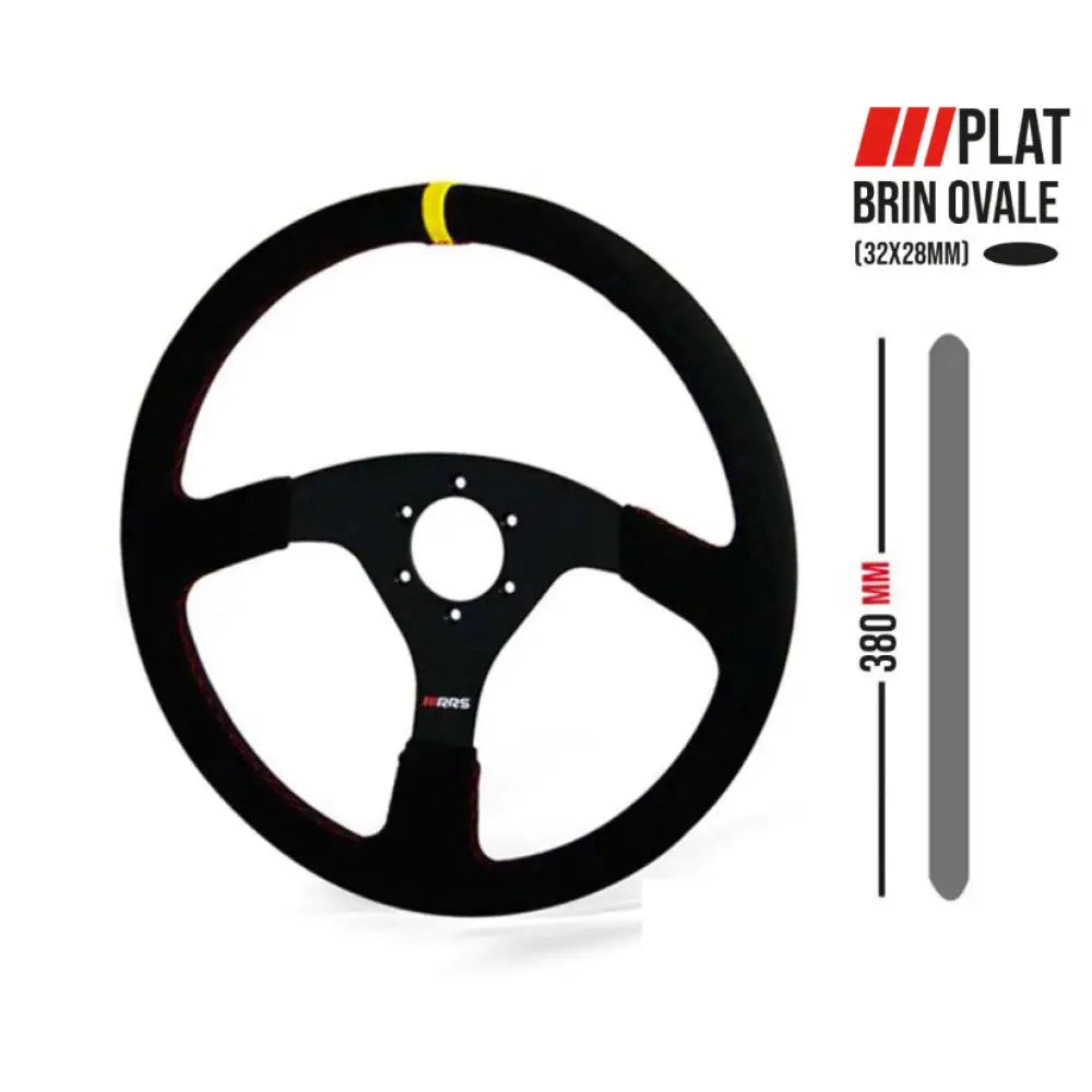 Rrs Off Road Steering Wheel Flat 380Mm Wheels And Accessories