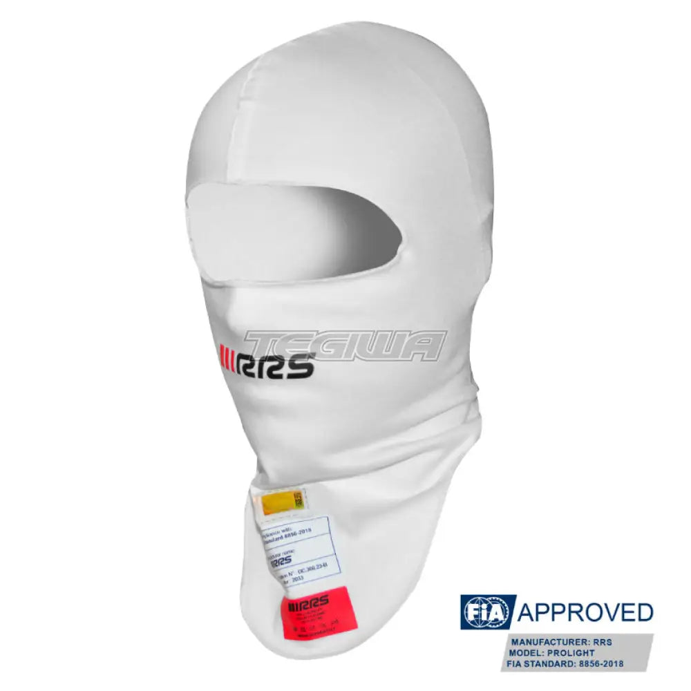 Rrs Prolight Balaclava - One Size Fia 8856-2018 White Underwear