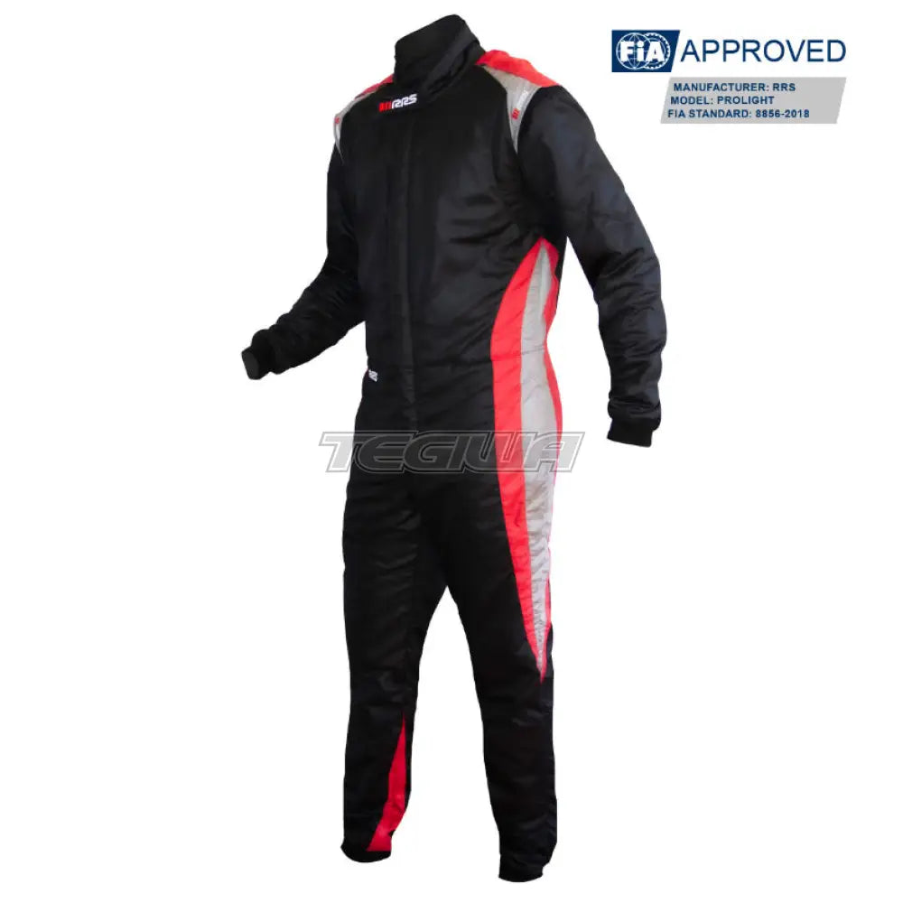 Rrs Prolight Race Suit Black - Fia 8856-2018 Suits