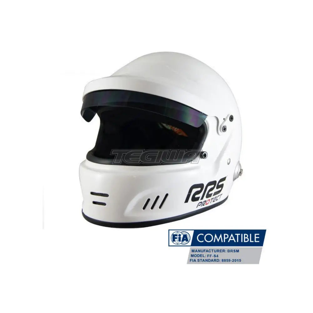 RRS Protect Full Face Rally Helmet FIA 8859-2015 SNELL SA2020 Approved