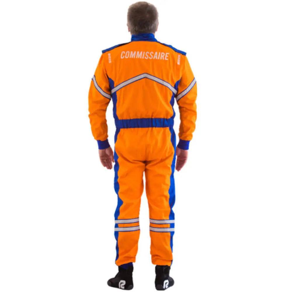 Rrs Race Official Overall Suit Orange/Blue Suits