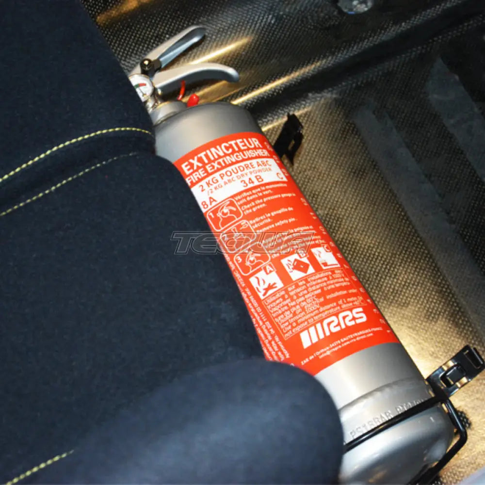 Rrs Rally Fire Extinguisher 2Kg Grey Extinguishers