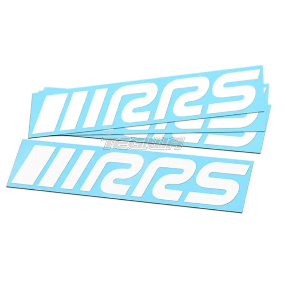 Rrs Sticker With Transfer Film White / 4 Decals & Stickers