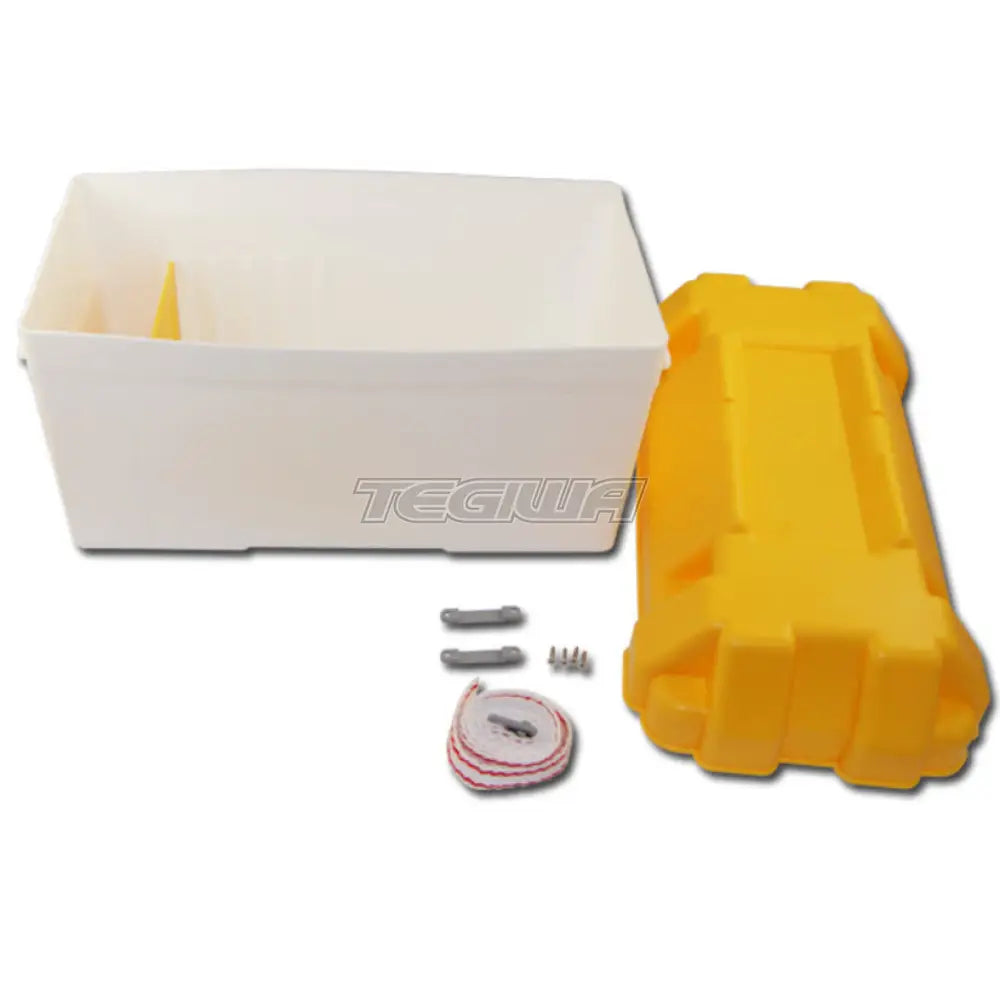 Rrs Universal 390 X 190 200Mm Yellow Battery Tray Cover Engine Bay