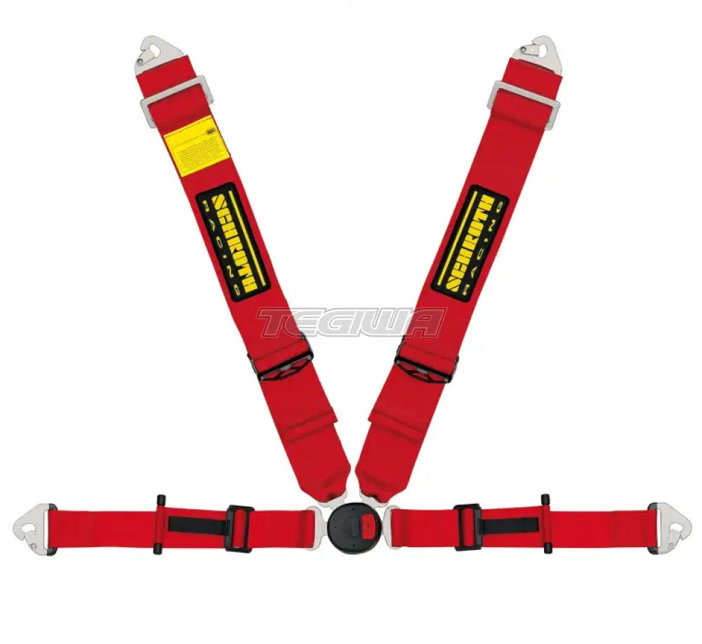 Schroth Profi Ii-Fe Asm Lightweight 4 Point Professional Harness Black / Left Harnesses