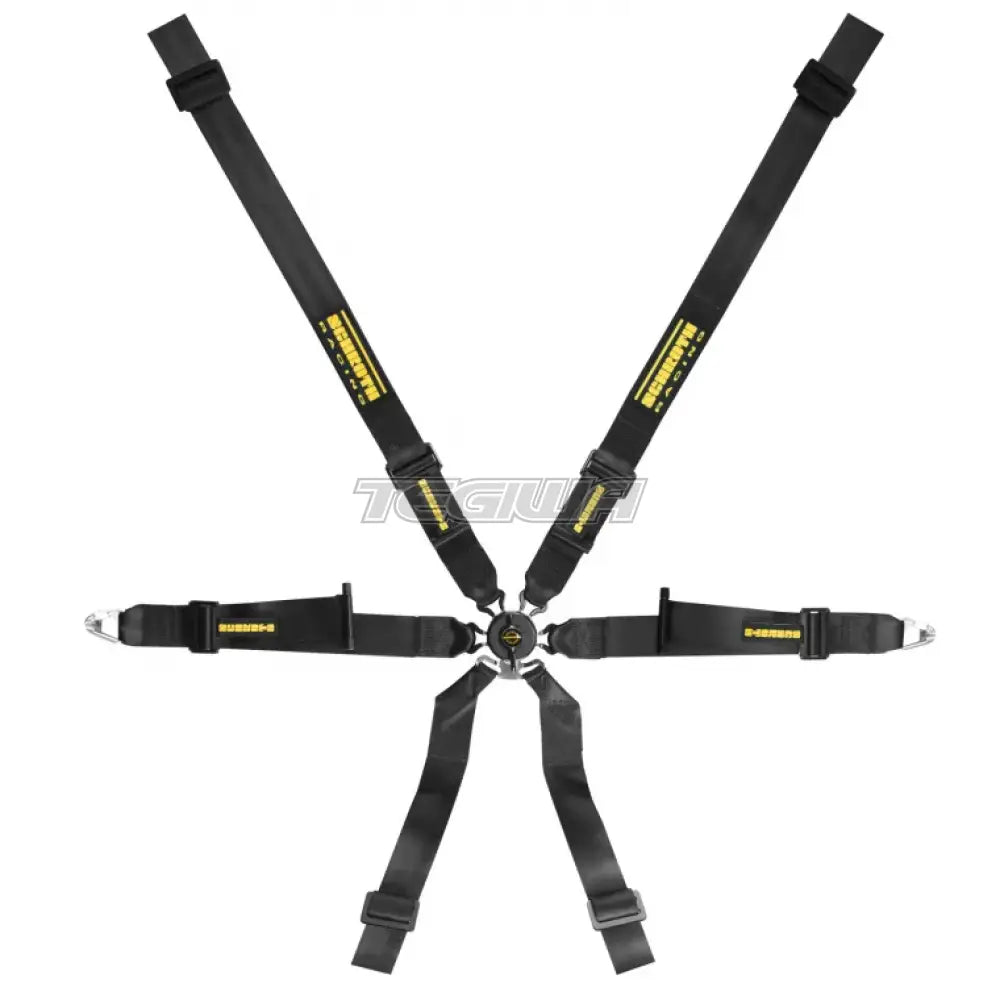 Schroth Xlt 2X2 Profi Harness Black Harnesses