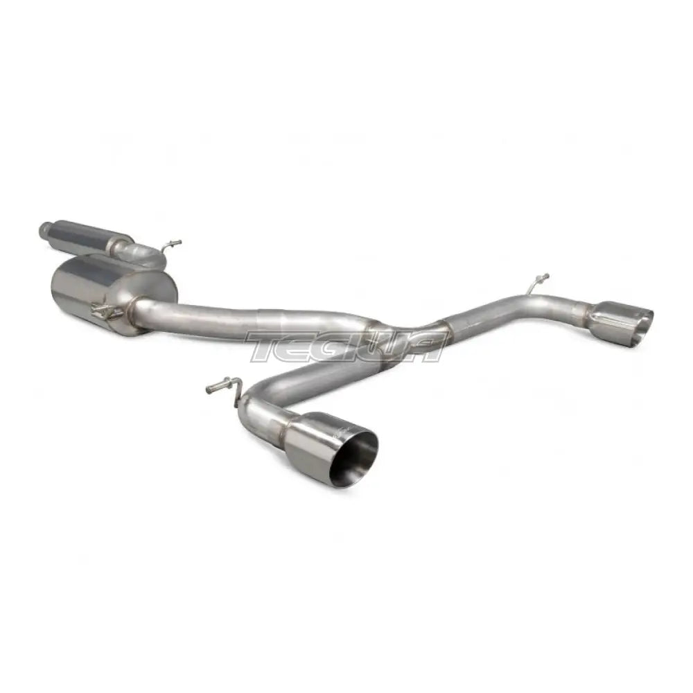 Scorpion 3’’ Catback Exhaust Volkswagen Golf Gti Mk7 Resonated / Daytona Tips Systems