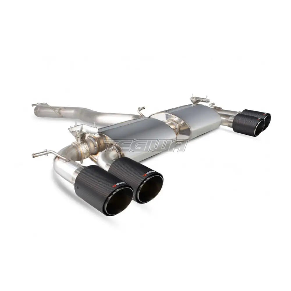 Scorpion 3’’ Catback Exhaust Volkswagen Golf R Mk7 Non-Resonated / Ascari Tips Valved Systems