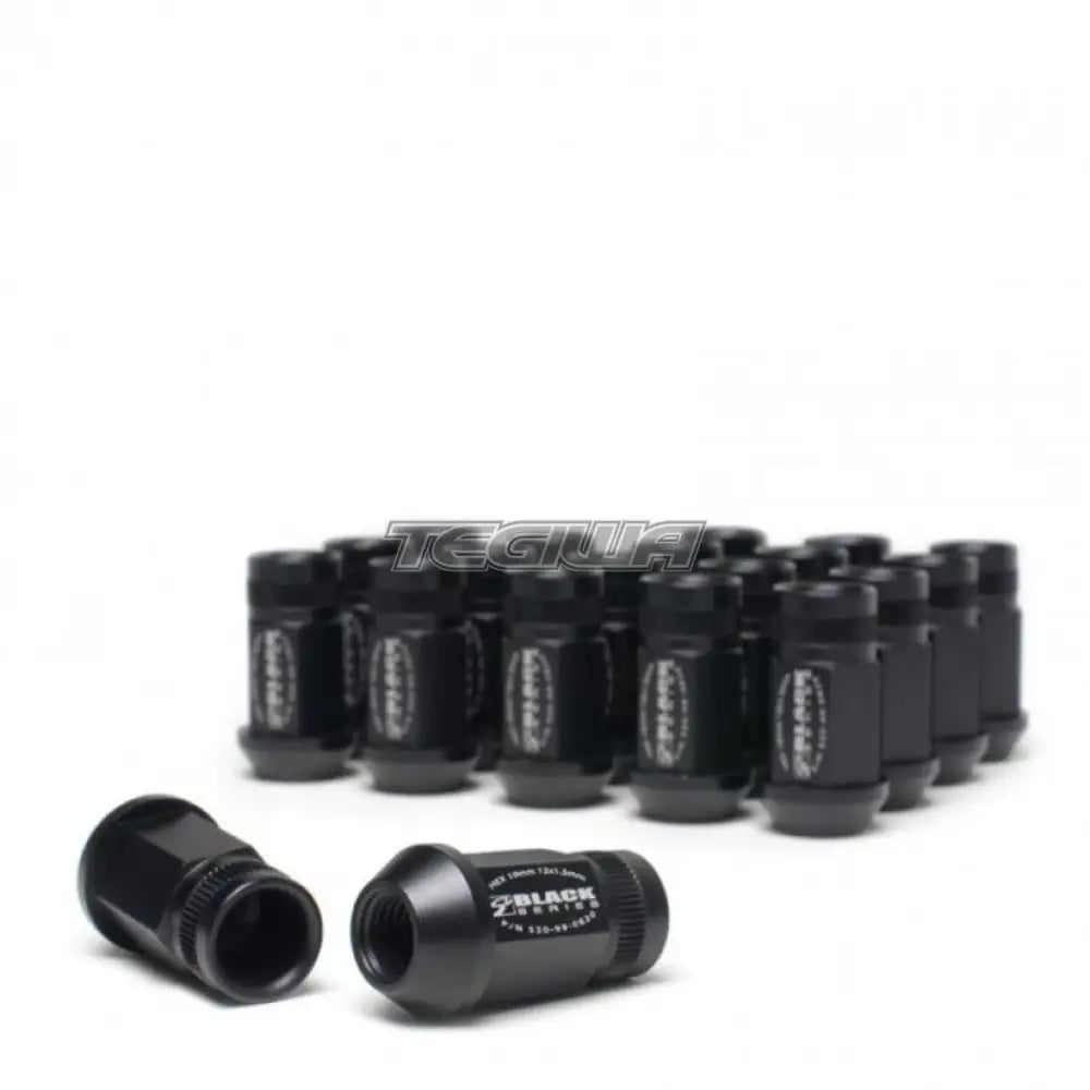 Skunk2 16-Pc Black Series Lug Nut Set 12mm x 1.5mm