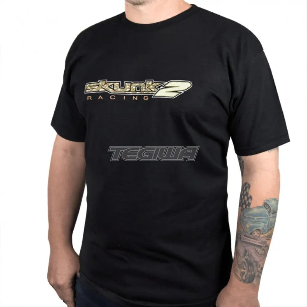 Skunk2 Camo Logo T-Shirt Black