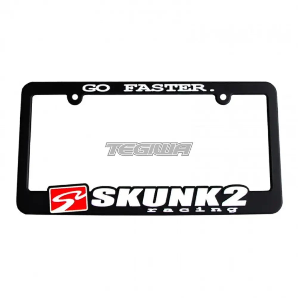 Skunk2 Go Faster US License Plate Frame