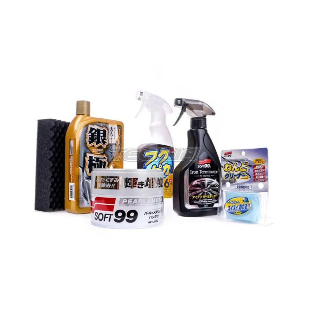 Soft99 Basic Detailing Kit Light Exterior Cleaning