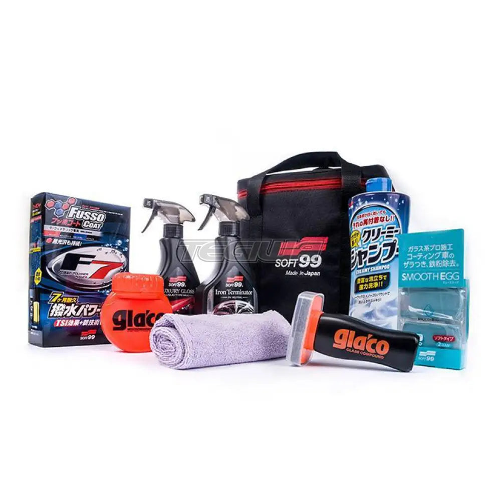 Soft99 Medium Detailing Kit Inc. Product Bag