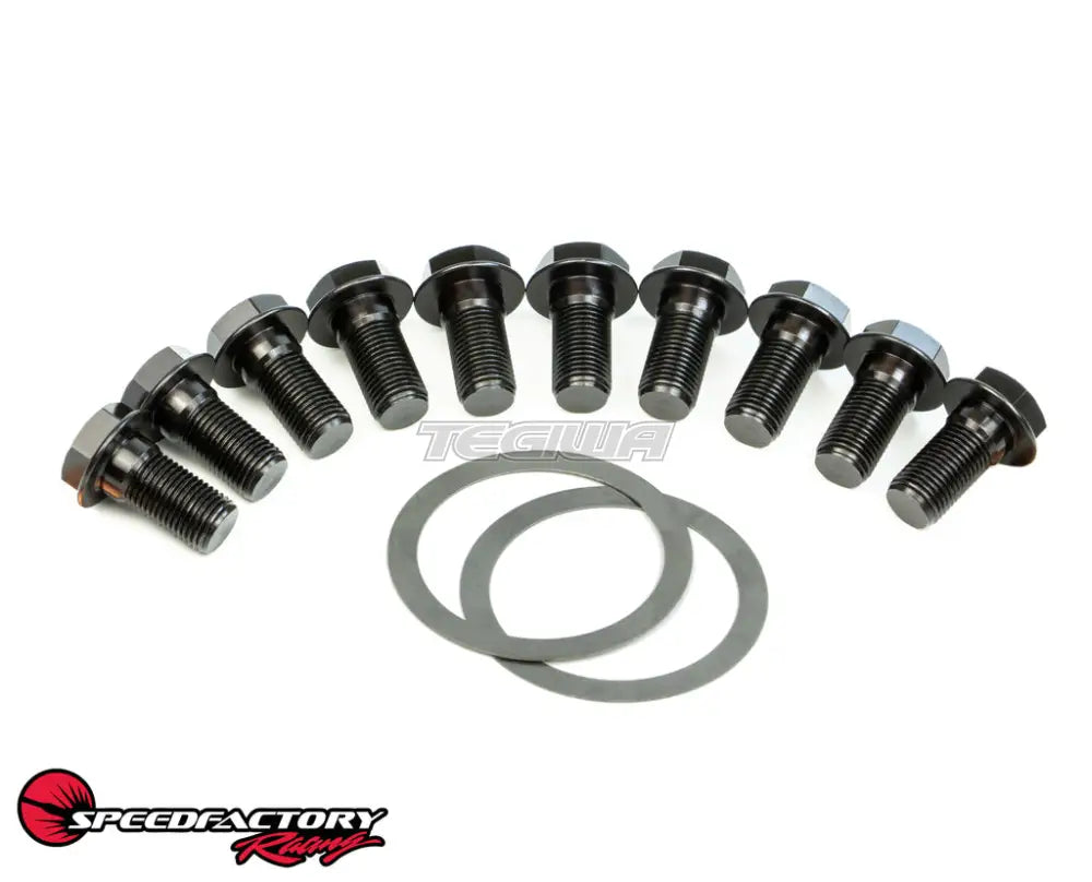 Speedfactory AWD Wagovan Rear Differential Install Kit - Includes 2 Shims & 10 Bolts - Designed for MFactory D16 40mm LSD