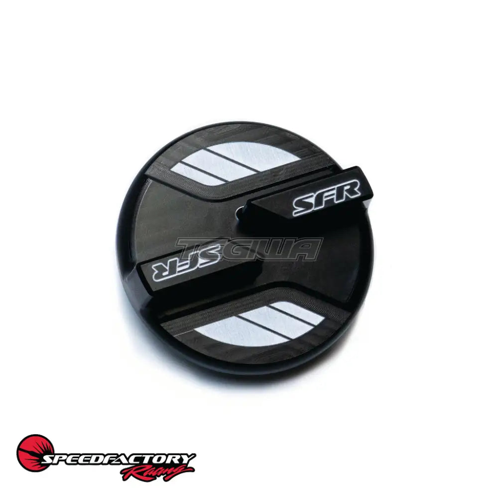 Speedfactory Billet Engine Oil Cap - Divided Grip