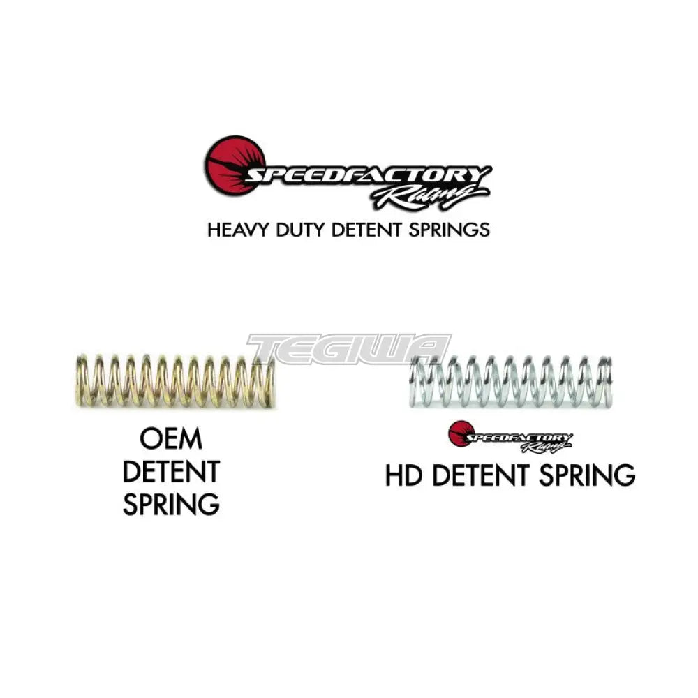 Speedfactory Racing B / H / F Series Hd Detent Spring Kit