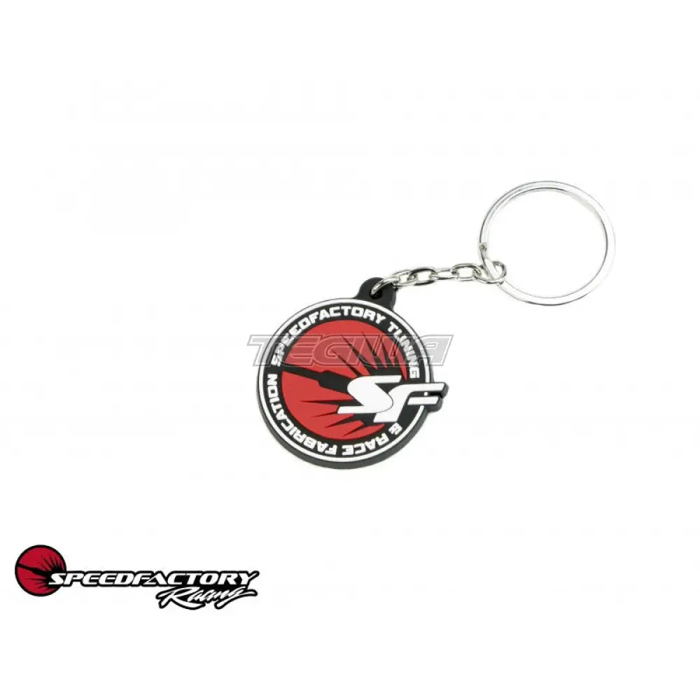 Speedfactory Racing Silicone Keychain ’Branded Logo’ - Clearance Lanyards Keyrings & Gifts