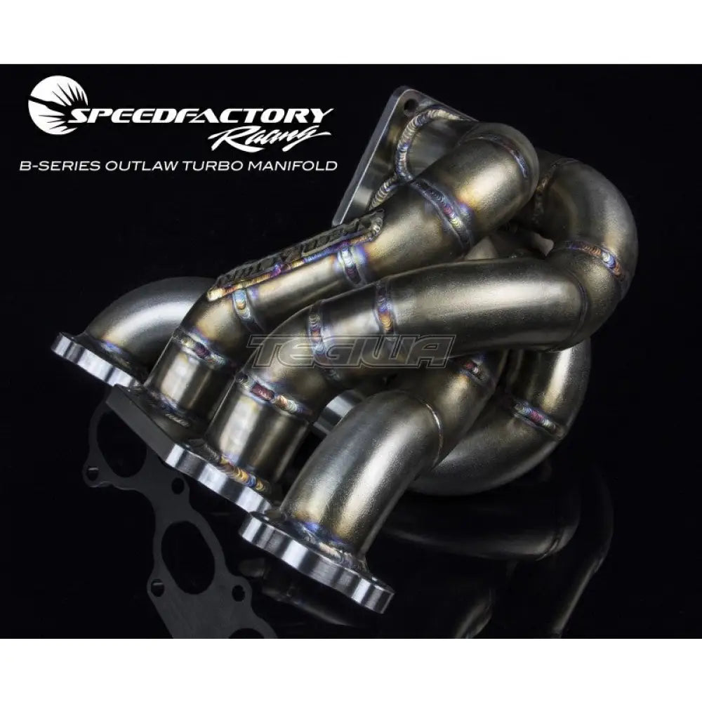 Speedfactory Racing Stainless Steel Turbo Manifold Forward Face Style B-Series