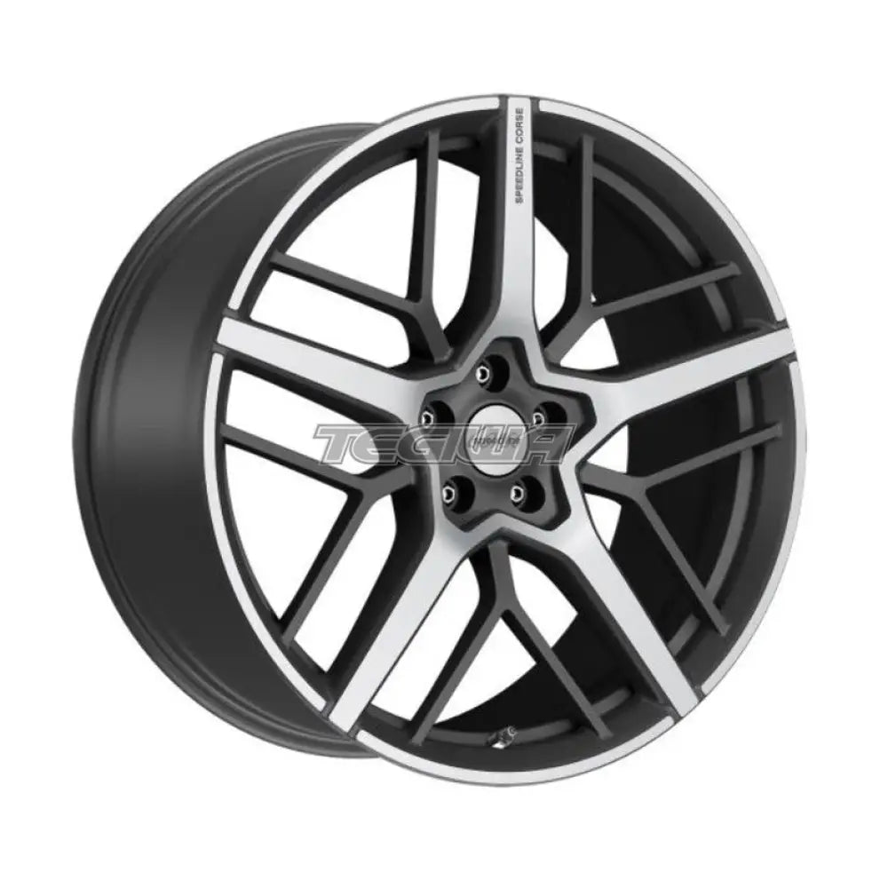 Speedline Corse SL8 Dominatore Alloy Wheel Orbit Matt Grey Diamond Cut