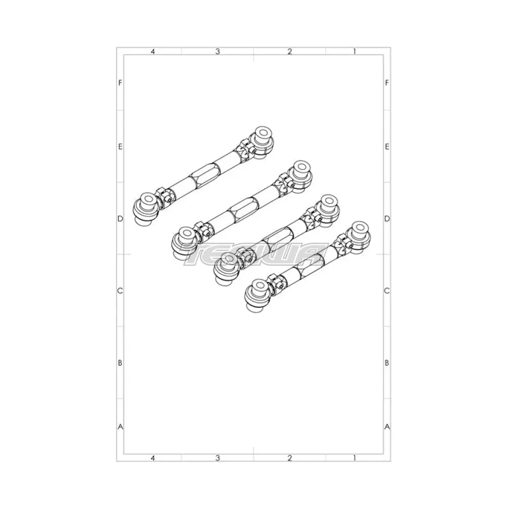 SPL Rear Upper Arm Links BMW E9X/E8X