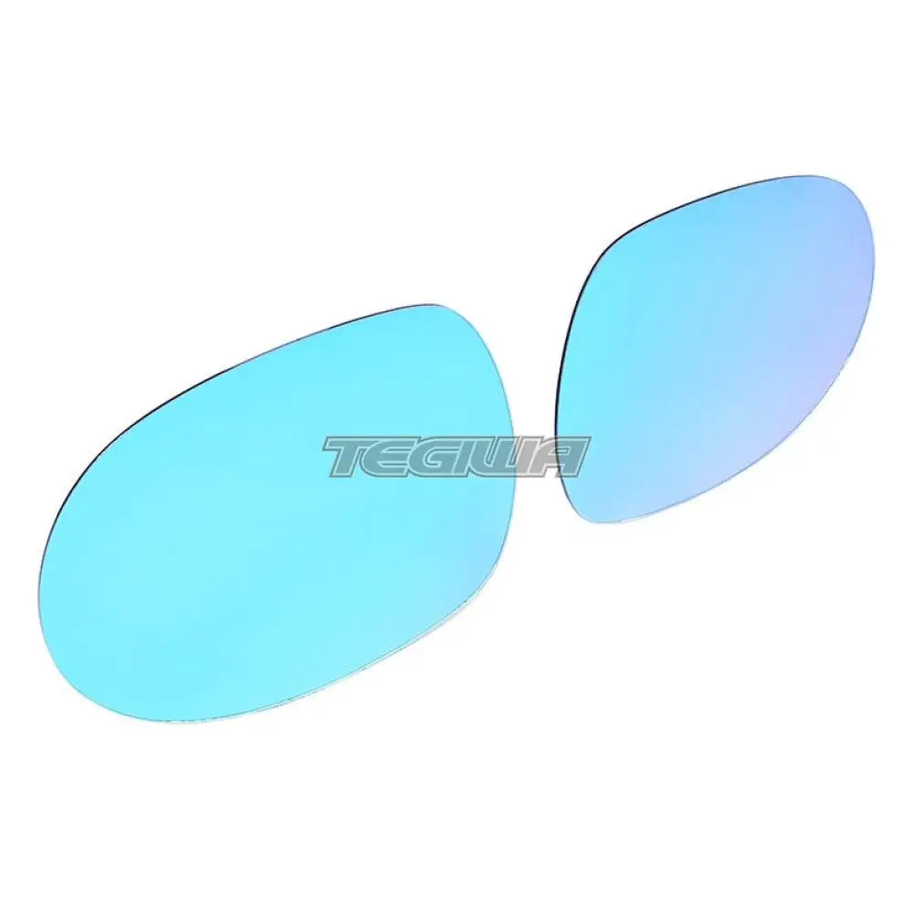 Spoon Sports Blue Wide View Side Mirror Glass Honda CR-Z ZF1 ZF2 10-16