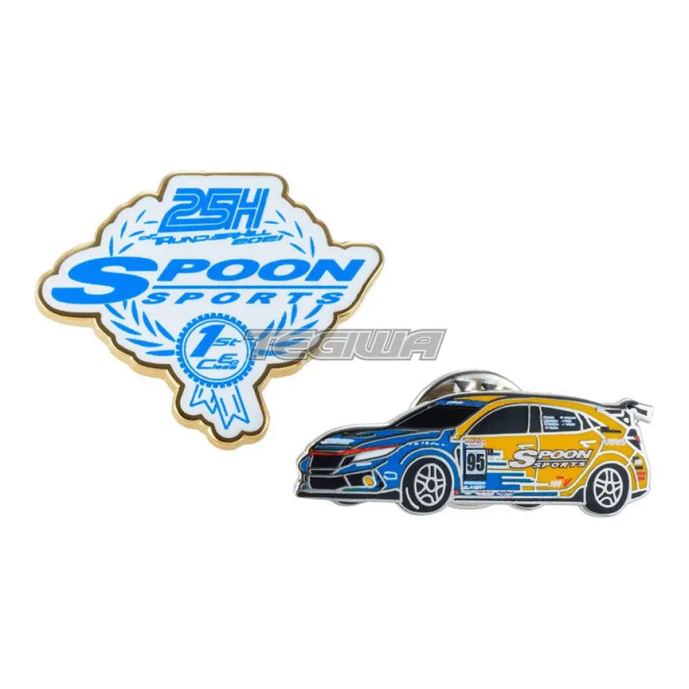 Spoon Sports Thunderhill 25Hr Commemorative Pin Set