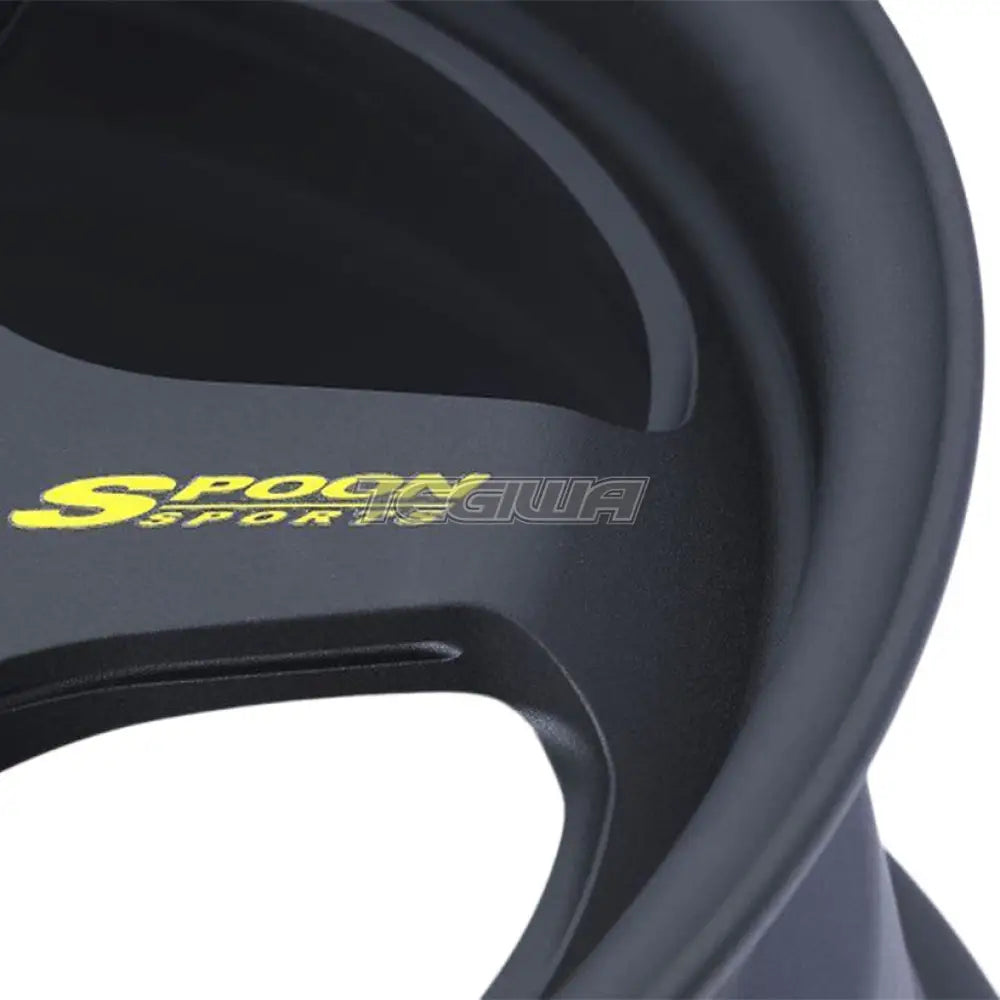 Spoon Sports Yellow Sticker for SW388 Wheels - Sold Individually