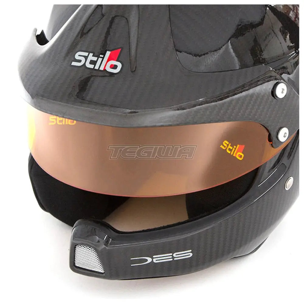 Stilo Short Visor For Wrc Des Trophy St4F And St4W Helmets Orange