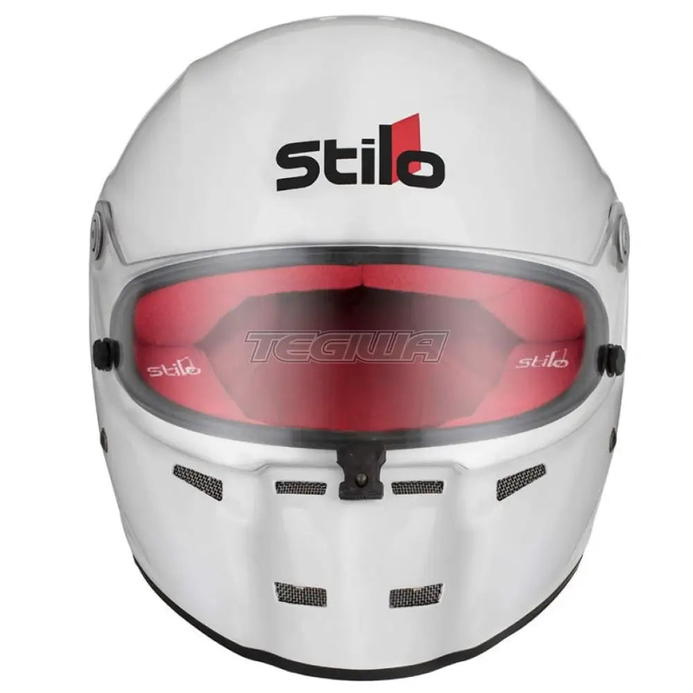 Stilo St5 Cmr Karting/Track Day Helmet Large - 59Cm White Blue Interior Helmets