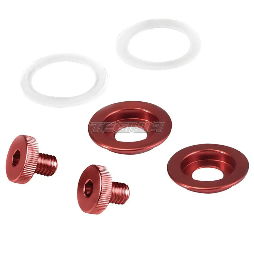 Stilo St5 Helmet Peak Screw Kit Red Helmets