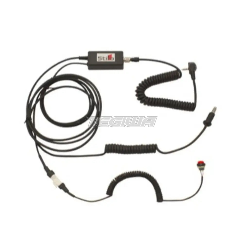 Stilo Universal Car Ptt Wiring Kit - With Connection For Yd Cables Helmets