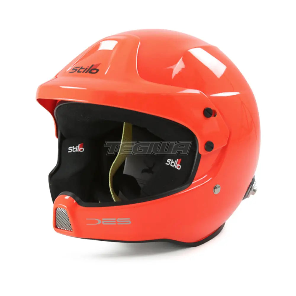 Stilo Wrc Orange Composite Helmet - Snell/Fia Approved With Hans Helmets