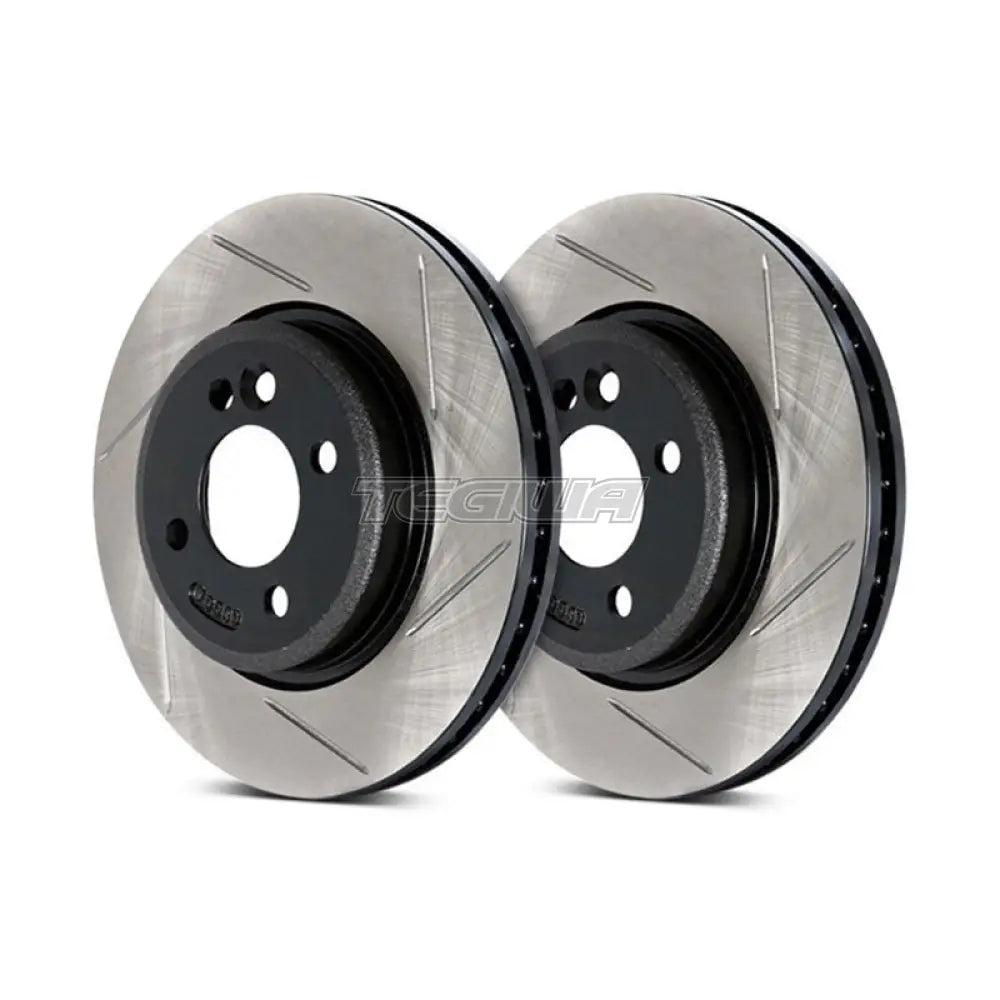 Stoptech Slotted Brake Discs (Front Pair) Subaru Brz 12- - Clearance