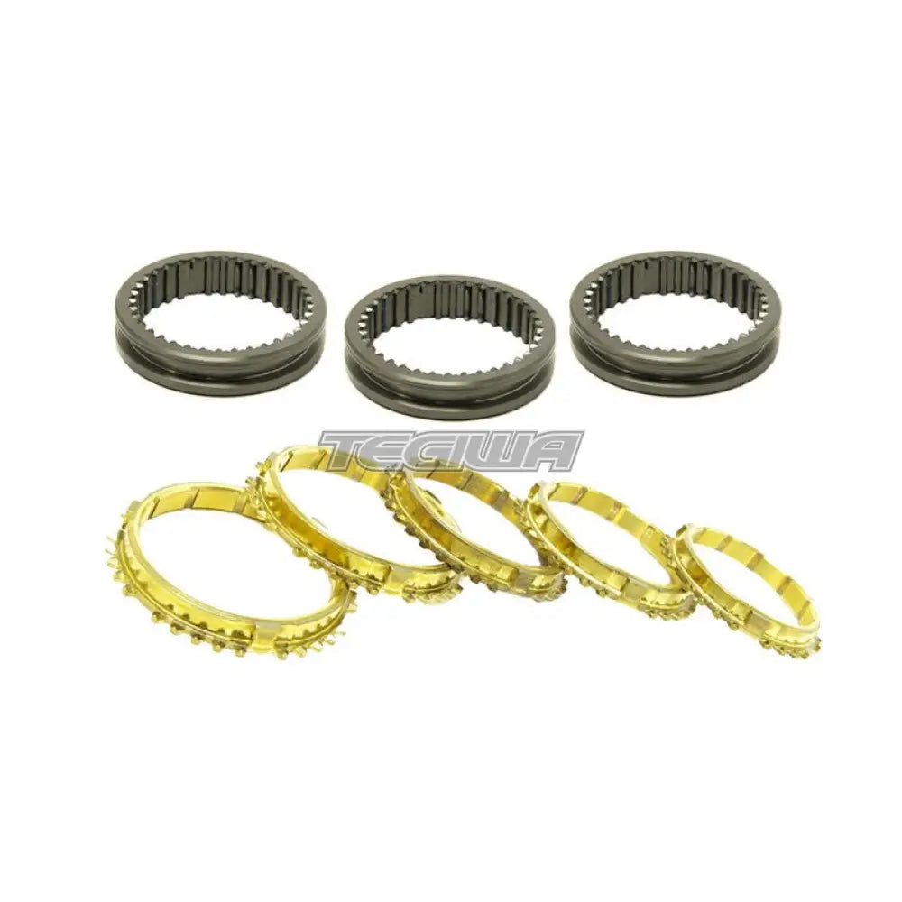 Synchrotech 1st-2nd Brass Synchro Sleeve Set Honda K-Series K20