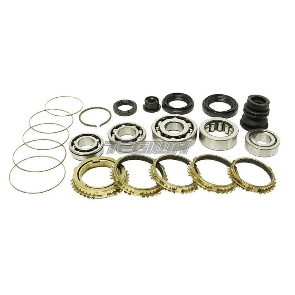 Synchrotech Brass Synchro Sleeve Set Honda Civic CR-X EF B16 B18 Cable Y1 S1