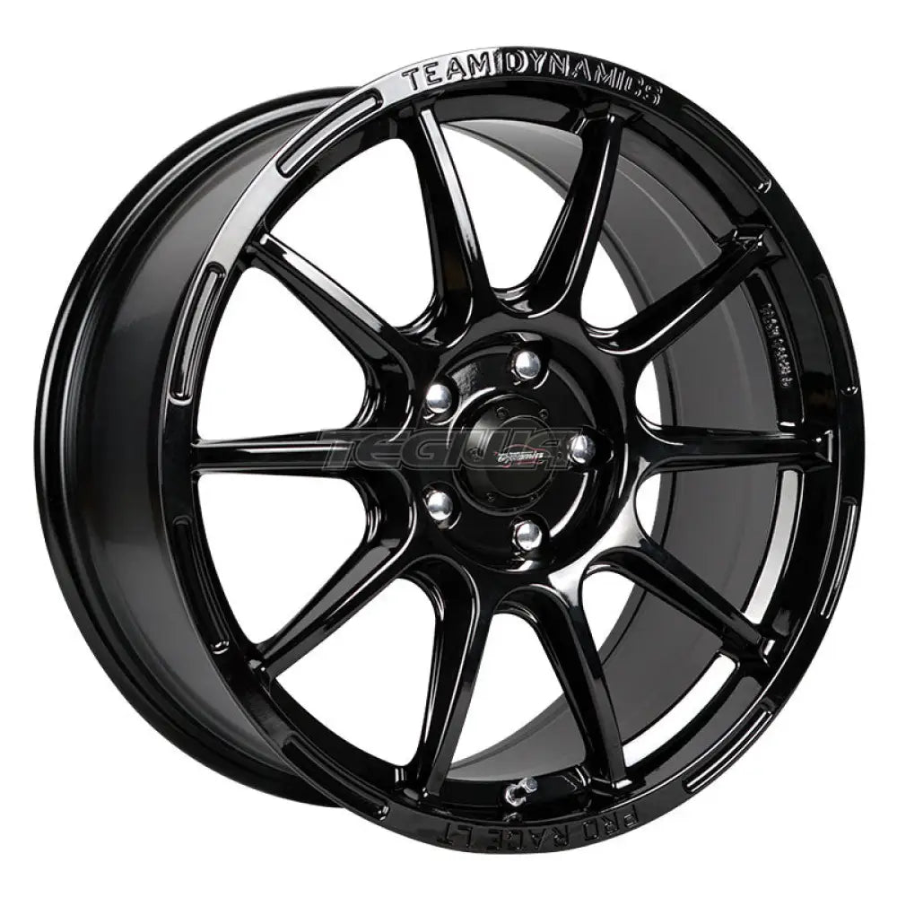 Team Dynamics Pro Race LT Alloy Wheels x4 - Lotus Spec - Matt Black