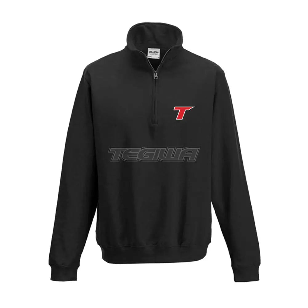 Tegiwa 1/4 Zip Sweatshirt BLACK