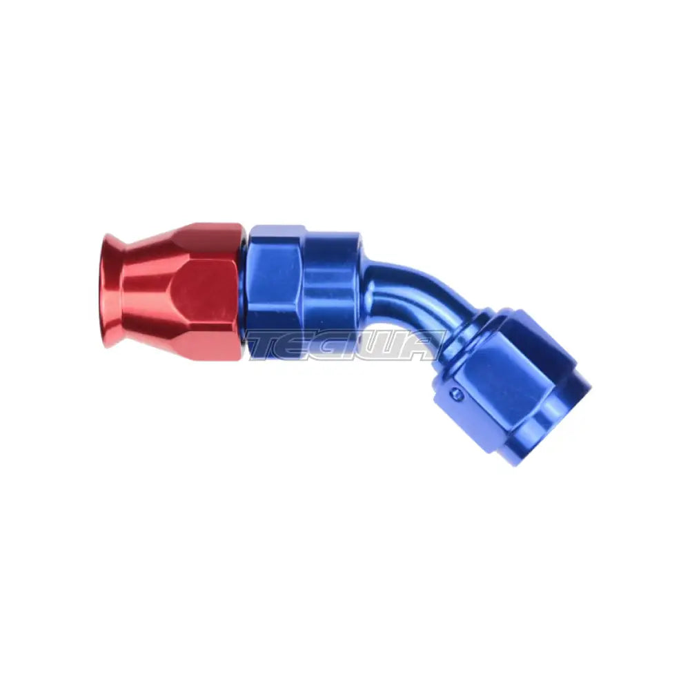 Tegiwa AN JIC -6 AN6 45 Degree Swivel Teflon PTFE Hose Fitting End