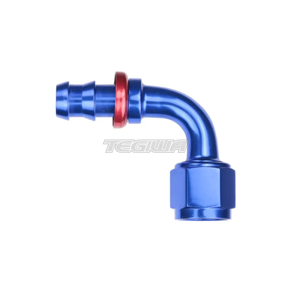 Tegiwa AN JIC6 AN6-12 90 Degree Push-On Socketless Fuel Hose Fitting