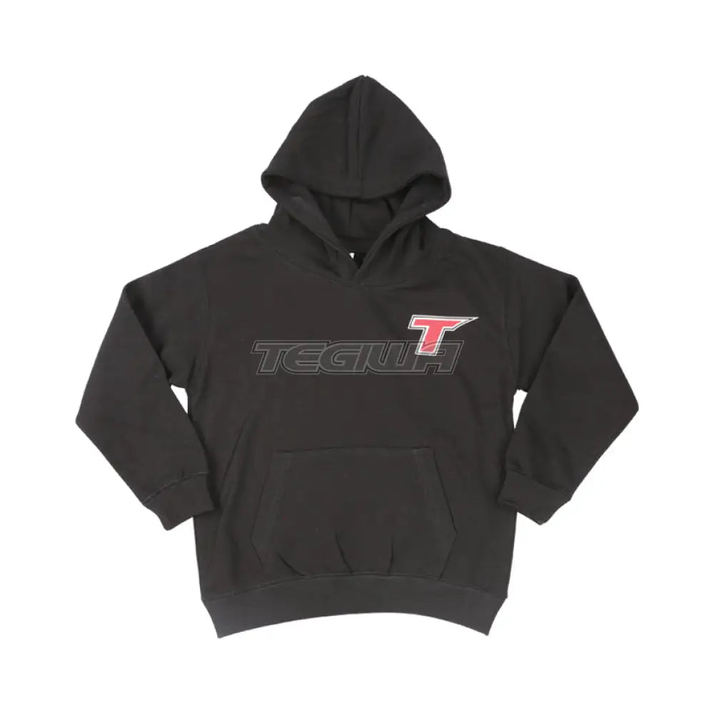 Tegiwa Classic Logo Hoodie BLACK Childs Kids