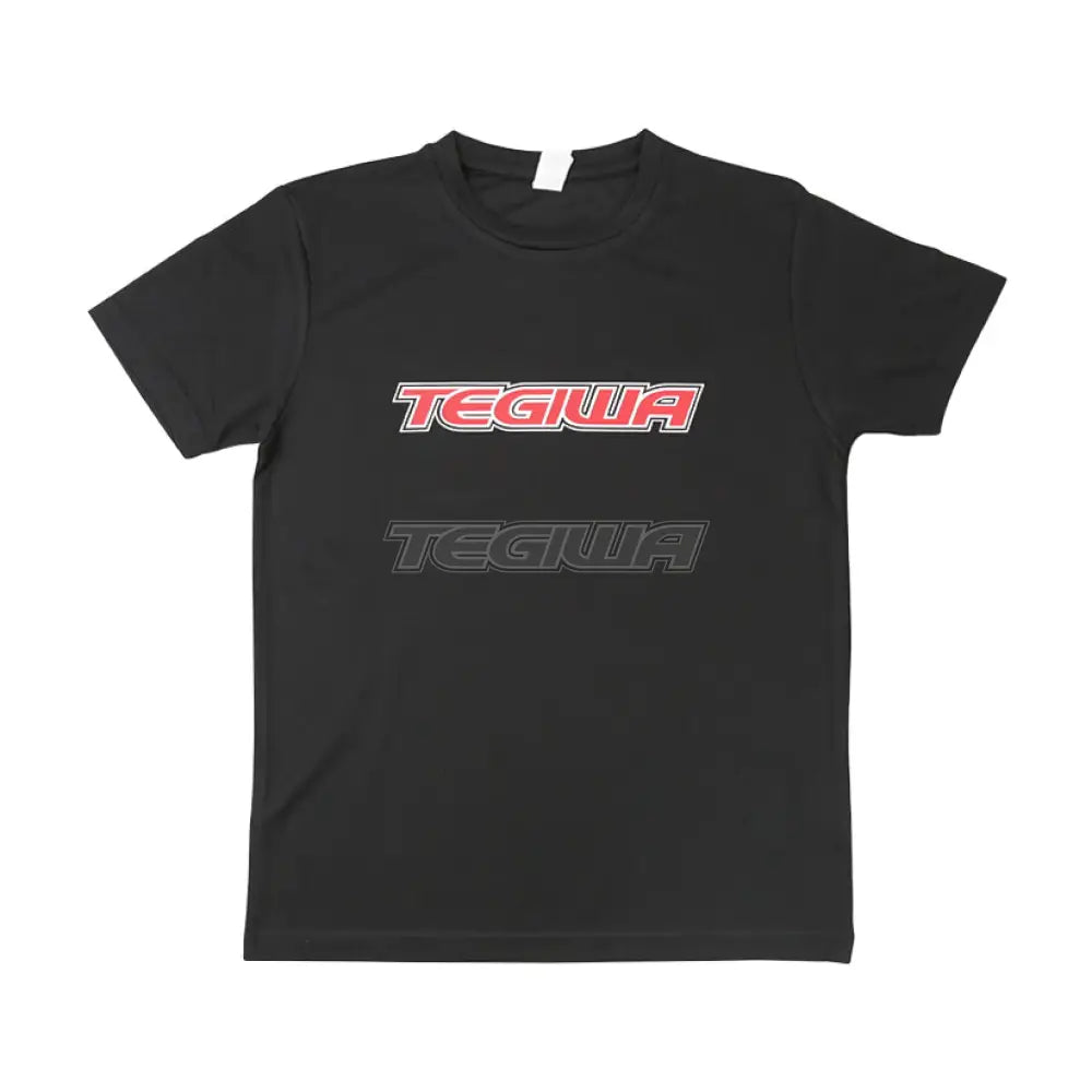 Tegiwa Classic Logo T-Shirt Black CHILDS KIDS