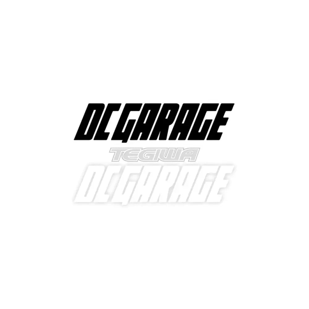 Tegiwa Dc Garage Official Sticker Decal 20Cm / Black Decals & Stickers