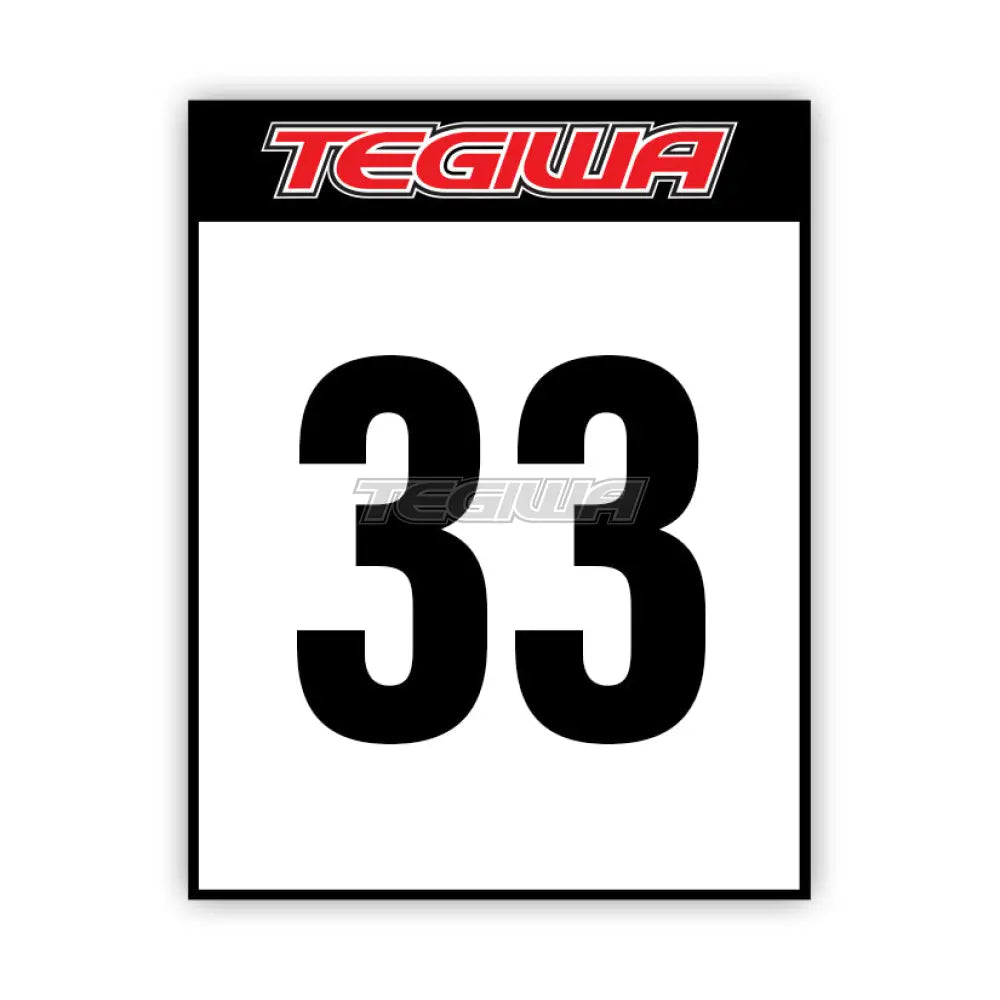 Tegiwa Door Number Board Decals & Stickers