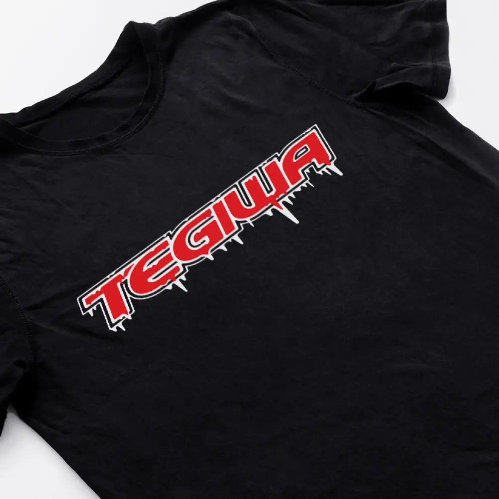 Tegiwa Drip Logo T-Shirt BLACK