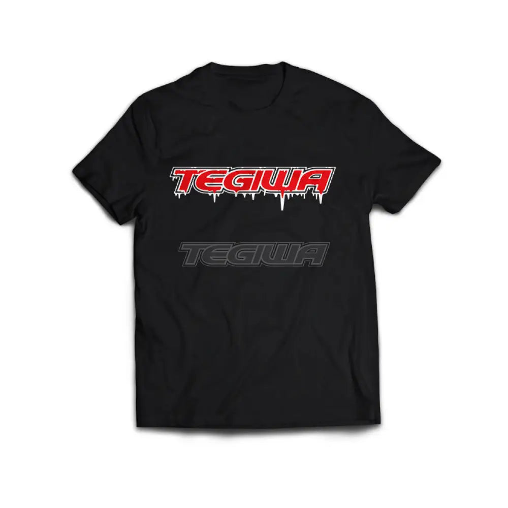 Tegiwa Drip Logo T-Shirt BLACK