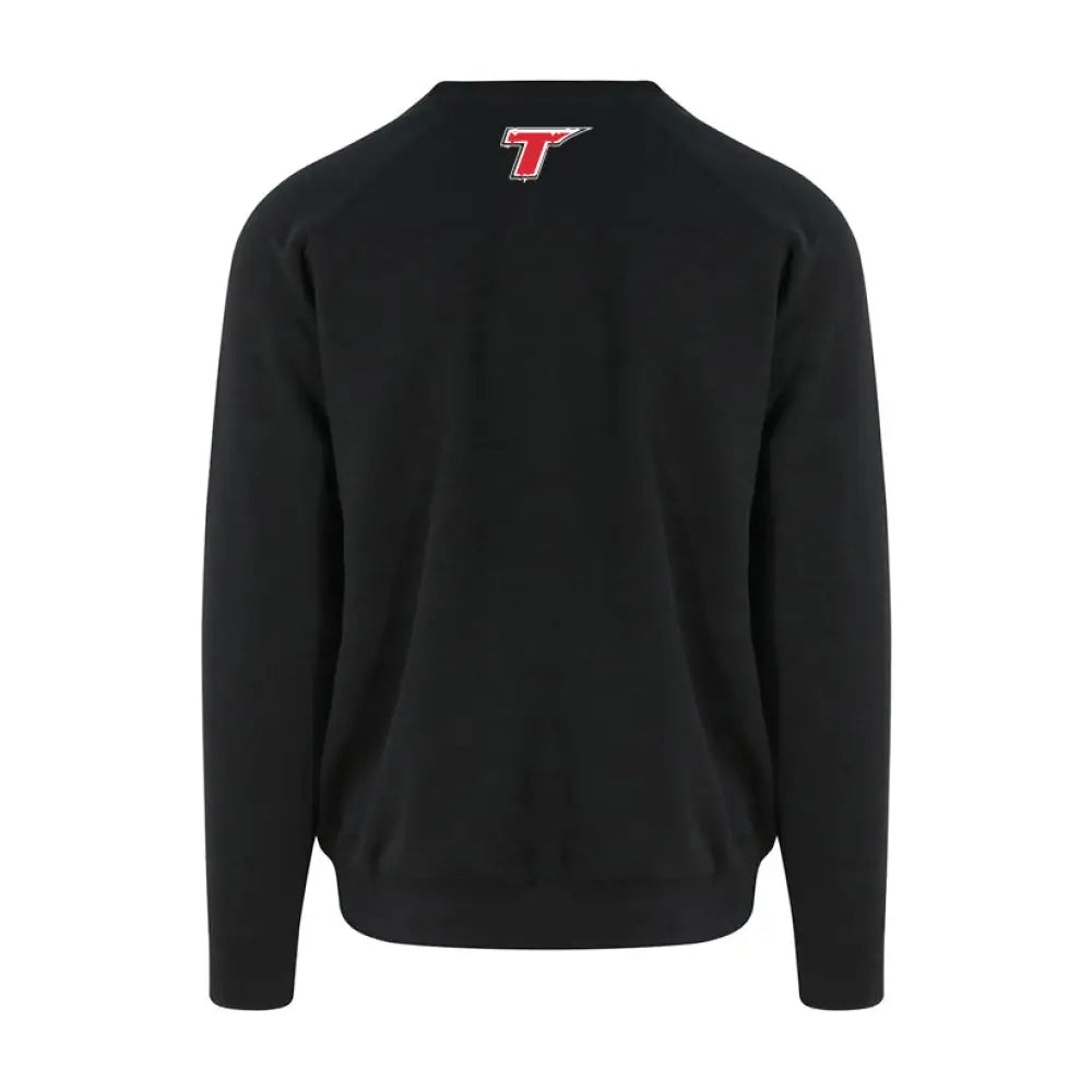 Tegiwa Drippy Logo Sweatshirt Black Hoodies