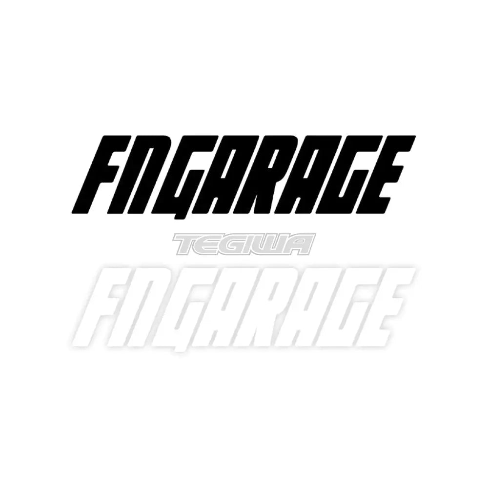 Tegiwa Fn Garage Official Sticker Decal 50Cm / White Decals & Stickers